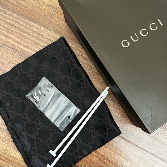 Vintage Gucci Horsebit Monogram Printed Heels - Picture 8 of 8